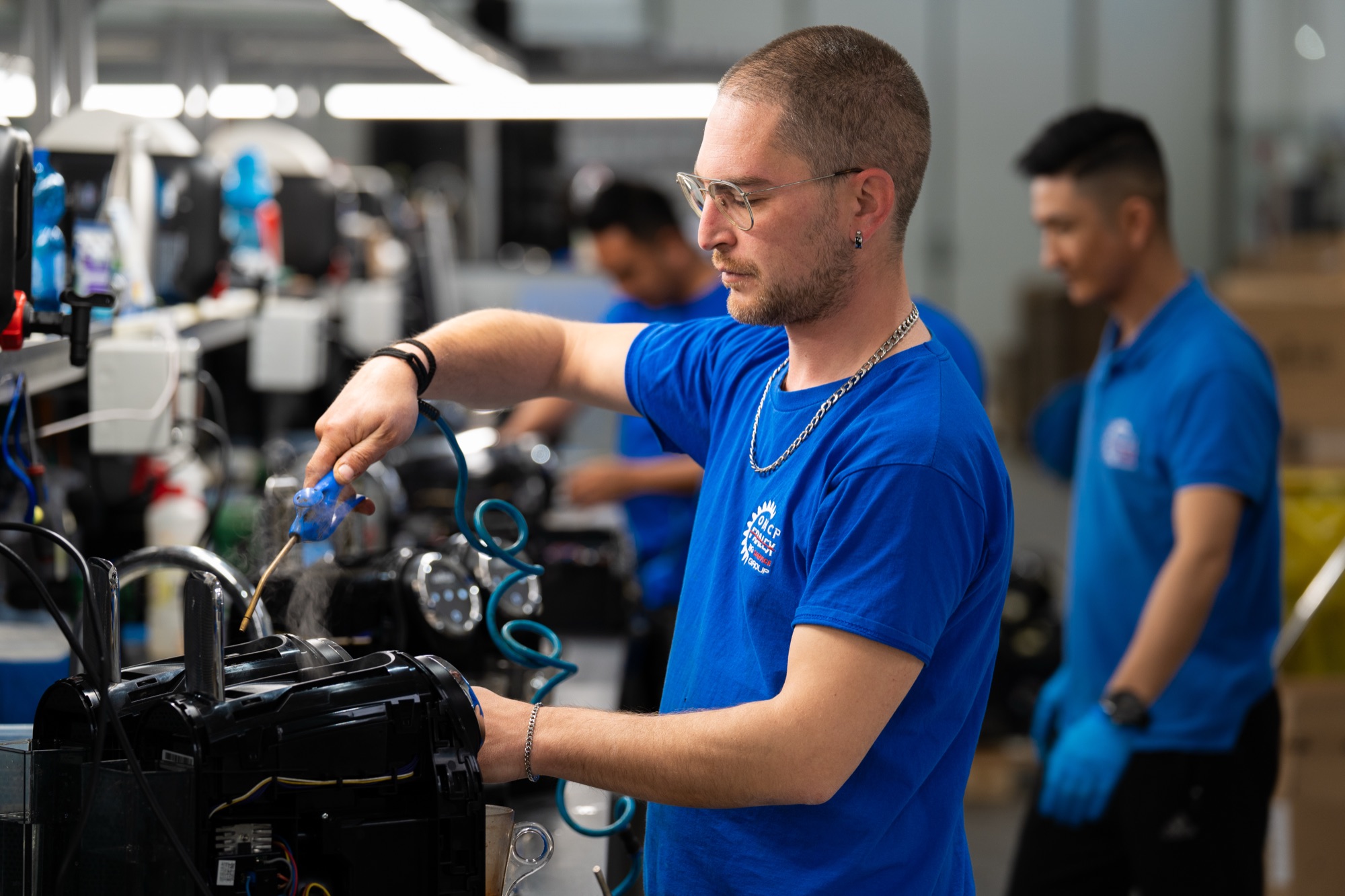 Tecnico Fralex al lavoro